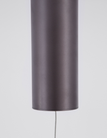 Lustra moderna rotunda LED dimabil Rinat 65 cm metal alb/negru/maro, design minimalist, 9053553 - Novaluce [5]