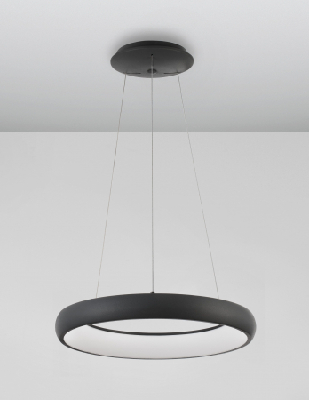 Lustra moderna rotunda LED dimabila Idalia diverse dimensiuni, neagra/gri/maro/alba, 8105619 - Novaluce [7]