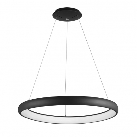 Lustra moderna rotunda LED dimabila Idalia diverse dimensiuni, neagra/gri/maro/alba, 8105619 - Novaluce [14]