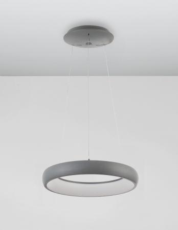 Lustra moderna rotunda LED dimabila Idalia diverse dimensiuni, neagra/gri/maro/alba, 8105619 - Novaluce [1]