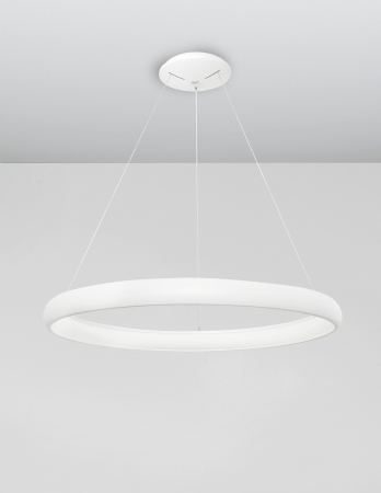 Lustra moderna rotunda LED dimabila Idalia diverse dimensiuni, neagra/gri/maro/alba, 8105619 - Novaluce [43]