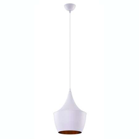 Lustre - Lustra moderna Sylvi Ø 24x30 cm alb/negru cu auriu, stil industrial, aluminiu, AZ 1341 - Azzardo