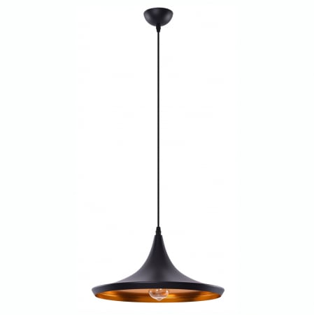 Lustra moderna Sylvi Plate Ø 36 cm alb/negru cu auriu, stil industrial, aluminiu, AZ 1342 - Azzardo [1]