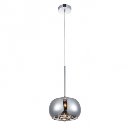 Lustra moderna tip pendul Inha Ø 23/40/50 cm cu cristale, sticla cromata/metal, AZ 3082 - Azzardo [1]