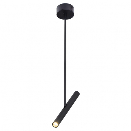 Lustre - Lustra neagra ajustabila Arcan 20x2x61 cm din metal, design minimalist, P0362 - Maxlight
