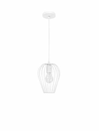 Promotii - Lustra neagra/alba/cupru tip pendul Namid abajur din tije metalice, Ø 17 cm, 8809703 - Novaluce