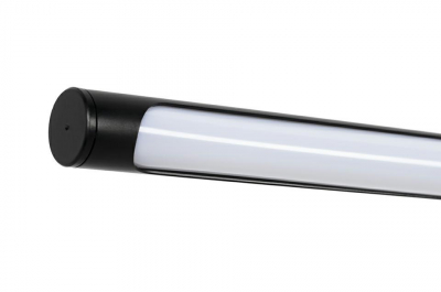 Lustra neagra design minimalist Kronos, iluminare LED, JD2819-S - King [2]