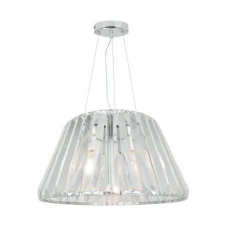 Lustre - Lustra cromata design modern PARIA 32 cm metal, 003064-009172 - Zumaline