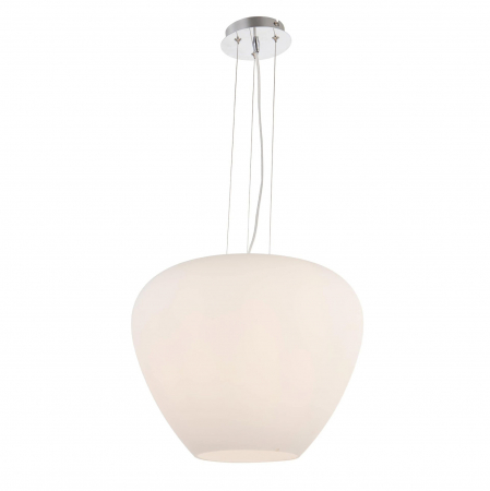 Lustre - Lustra pe cablu moderna Nadav sticla alba/fumurie, aurie, 30/40 cm, AZ 3176 - Azzardo