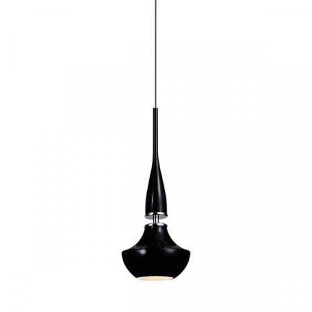Lustra pe fir moderna alba/neagra Eglan, design modern, 1 bec, AZ 0260 - Azzardo [4]