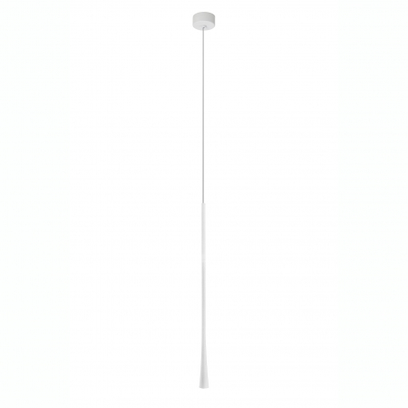 Lustre - Lustra pendul alba/neagra Govin LED 7W, design modern metal, 9102592 - Novaluce