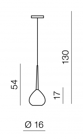 Lustra pendul alba/neagra/rosie finisaj lucios Advey, design modern, suport metalic negru, AZ 1062 - Azzardo [4]