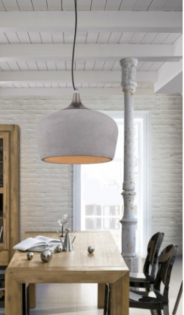 Lustra pendul beton Dorota Ø 36 cm, design modern industrial, AZ 2799 - Azzardo [1]