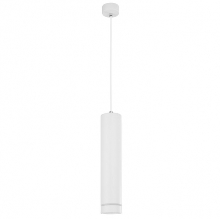 Lustra pendul cilindric negru/alb Lanto, metal, inaltime reglabila, 9387004 - Novaluce [0]