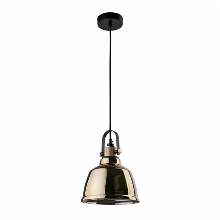 Lustra pendul clopot sticla fumurie/aurie Hamia, 9152 - Nowodworski [3]