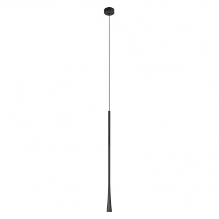 Lustra pendul con Sibil 60 cm, metal negru/maro/alb, iluminare LED, AZ 3092 - Azzardo [0]