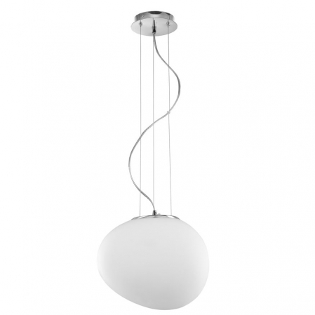 Lustra pendul din sticla alba Roder Ø 32/44 cm, inaltime reglabila, 4619601 - Novaluce [5]
