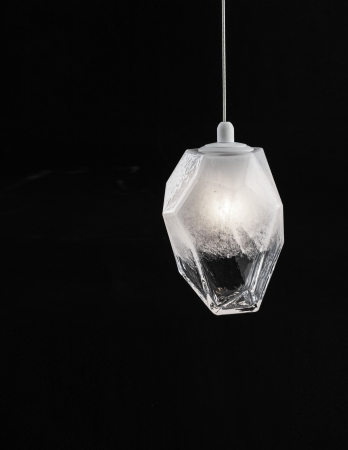 Lustra pendul Ice forma cub gheata, 1xG9, sticla gradient, 9160231 - Novaluce [5]