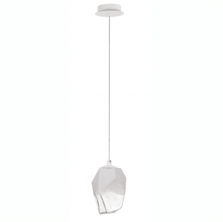 Lustre - Lustra pendul Ice forma cub gheata, 1xG9, sticla gradient, 9160231 - Novaluce