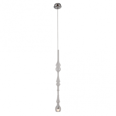 Lustre - Lustra pendul iluminare LED Malka Ø 7 cm metal/sticla, inaltime reglabila, P0248 - Maxlight