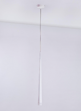 Lustra pendul LED forma con negru/alb/crom Culh 5x60 cm, design modern, metal, AZ 0206 - Azzardo [8]