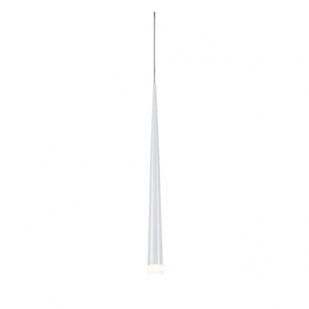 Lustra pendul LED forma con negru/alb/crom Culh 5x60 cm, design modern, metal, AZ 0206 - Azzardo [2]