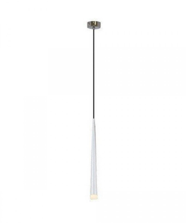 Lustra pendul LED forma con negru/alb/crom Culh 5x60 cm, design modern, metal, AZ 0206 - Azzardo [3]