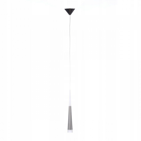 Lustra pendul LED neagra/crom Hermina Ø 6x44,5 cm, design modern, luminare la ambele capete, AZ 0932 - Azzardo [6]