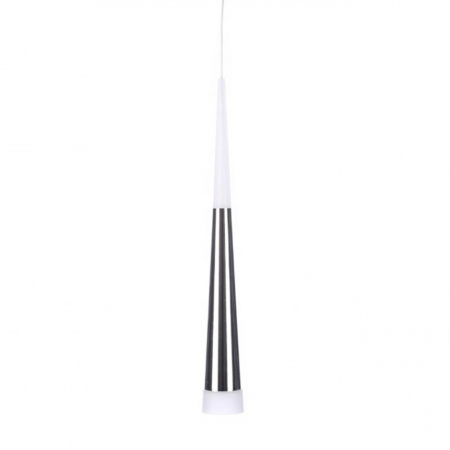 Lustre - Lustra pendul LED neagra/crom Hermina Ø 6x44,5 cm, design modern, luminare la ambele capete, AZ 0932 - Azzardo
