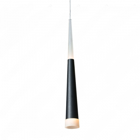 Lustra pendul LED neagra/crom Hermina Ø 6x44,5 cm, design modern, luminare la ambele capete, AZ 0932 - Azzardo [4]