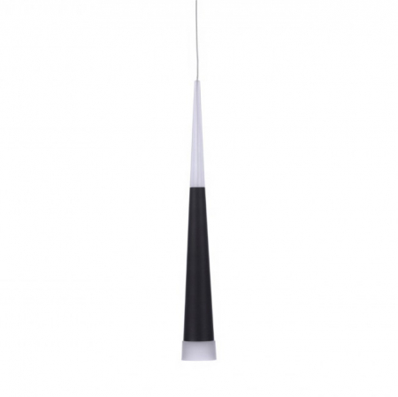 Lustra pendul LED neagra/crom Hermina Ø 6x44,5 cm, design modern, luminare la ambele capete, AZ 0932 - Azzardo [3]