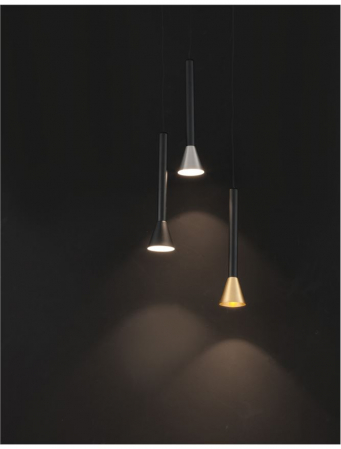Lustra pendul LED premium diverse culori Usur, metal, inaltime reglabila, 9018901 - Novaluce [2]