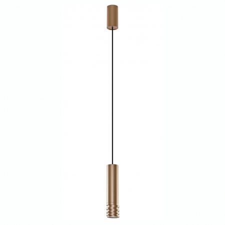 Lustra pendul pe fir Lily Ø 6 cm, metal alb/negru/sampanie, design modern, AZ 3130 - Azzardo [0]