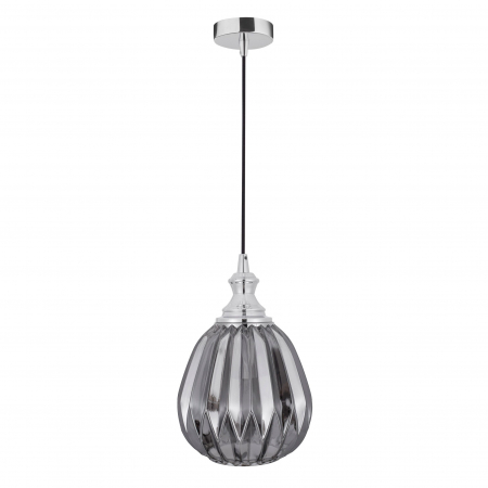 Lustra pendul sticla fumurie/galbena Wassy Ø18 cm, 1xE27, 9066102 - Novaluce [6]