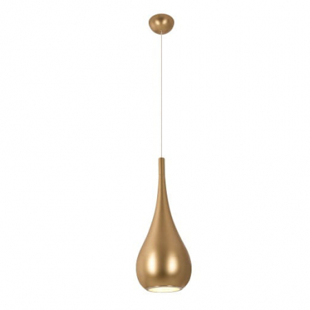Lustre - Lustra pendul tip picatura finisaj alama Reane Ø 20 cm din metal, inaltime reglabila, P0436 - Maxlight