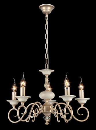 Candelabru Perla ARM337-05-R, 5xE14, crem, IP20, Maytoni [1]