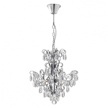 Lustre - Lustra premium cu cristale Lisaki din metal, inaltime reglabila, 7628010 - Novaluce