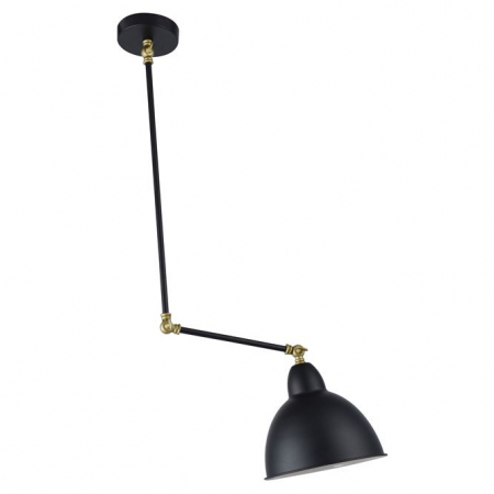 Promotii - Lustra premium neagra Heli, din metal, Ø 22 cm, inaltime ajustabila, 9420851 - Novaluce