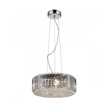 Lustre - Lustra rotunda din cristal PRINCE Ø46 cm, design glam, 003064-000996 - Zumaline