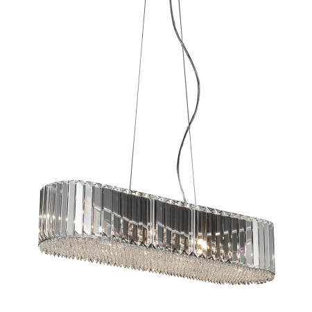 Lustra glam din cristal PRINCE 82 cm, design lux, 003064-000954 - Zumaline [1]