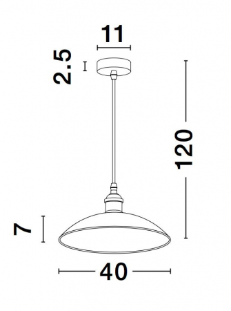 Lustra rotunda alba tip pendul Malo Ø 30/40 cm, din sticla, inaltime reglabila, 9181300 - Novaluce [10]