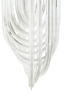 Lustra rotunda design lux Benoite 30x60 cm, argintiu crom/auriu, JD9607-L.GOLD - King [6]