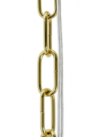 Lustra rotunda design lux Benoite S 21x36 cm, argintiu crom/auriu, JD9607-S.GOLD - King [3]