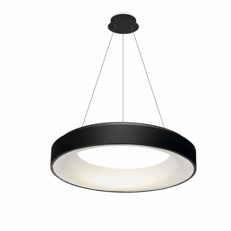 Lustre - Lustra rotunda LED dimabila alba/neagra/gri Ivay Ø 45/55/78 cm, design modern, AZ 3437 - Azzardo
