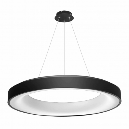 Lustra rotunda LED dimabila alba/neagra/gri Ivay Ø 45/55/78 cm, design modern, AZ 3436 - Azzardo [6]
