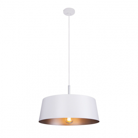 Lustra rotunda negru/alb-auriu Gotti Ø 46,5 cm metal, inaltime reglabila, P0402 - Maxlight [0]