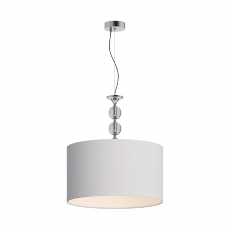 Lustre - Lustra rotunda REA din material textil Ø 50 cm, inaltime reglabila, 003064-001682 - Zumaline