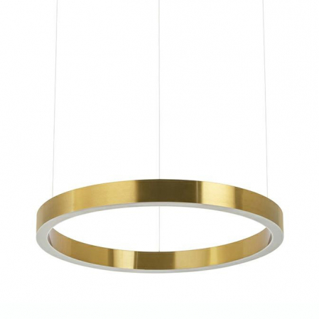 Lustra rotunda tip inel Dasa cu iluminare LED, argintie crom/aurie, diverse dimensiuni, JD8169-100.SILVER - King [12]