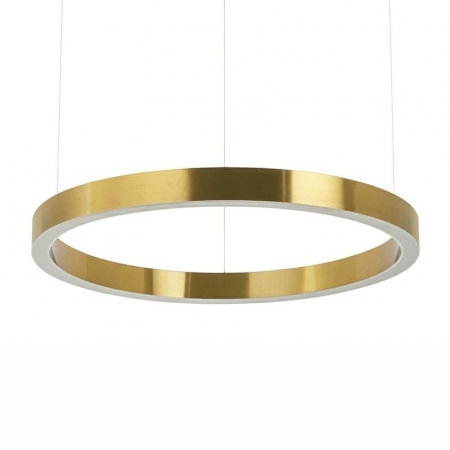 Lustra rotunda tip inel Dasa cu iluminare LED, argintie crom/aurie, diverse dimensiuni, JD8169-100.SILVER - King [14]