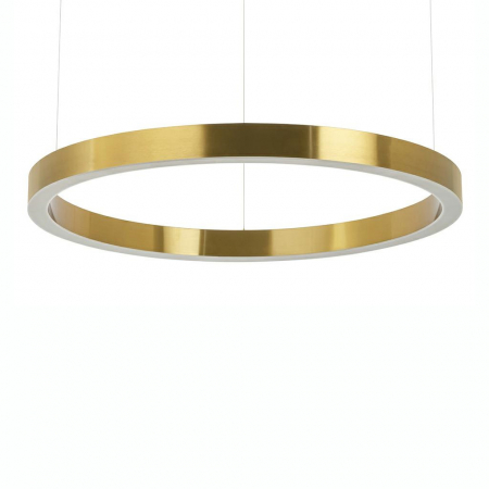 Lustra rotunda tip inel Dasa cu iluminare LED, argintie crom/aurie, diverse dimensiuni, JD8169-100.SILVER - King [16]